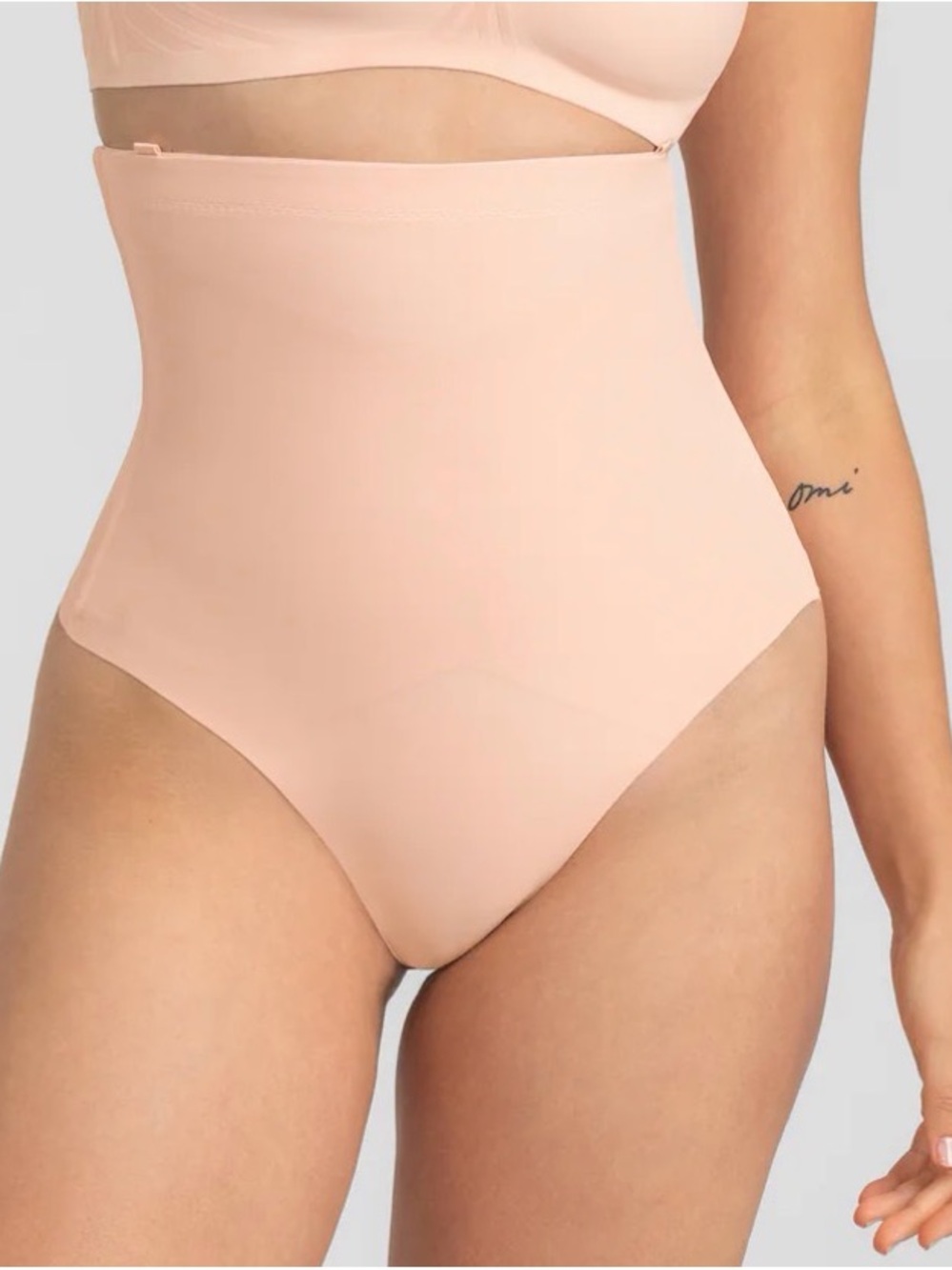 High-Rise Tummy Control Brief - Blush